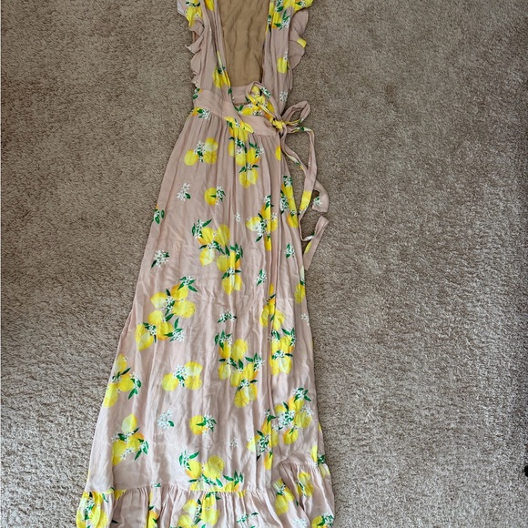 Majorelle Sweet Pea Dress in Tan Lemon - Picture 2 of 3